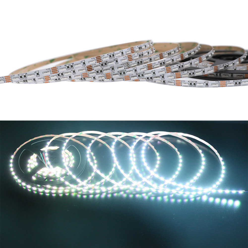 5mm Ultra Narrow Side Emitting RGB LED Strip Lights Multi-Color - DC12V 450LEDs 16.4ft 5mm Ultra Narrow Side Emitting RGB LED Strip Lights Multi-Color - DC12V 450LEDs 16.4ft
